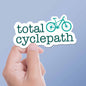 Total Cyclepath Biking Sticker