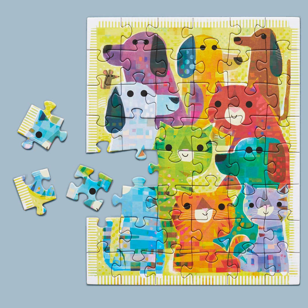 Tats And Dods | 48 Piece Kids Puzzle Snax