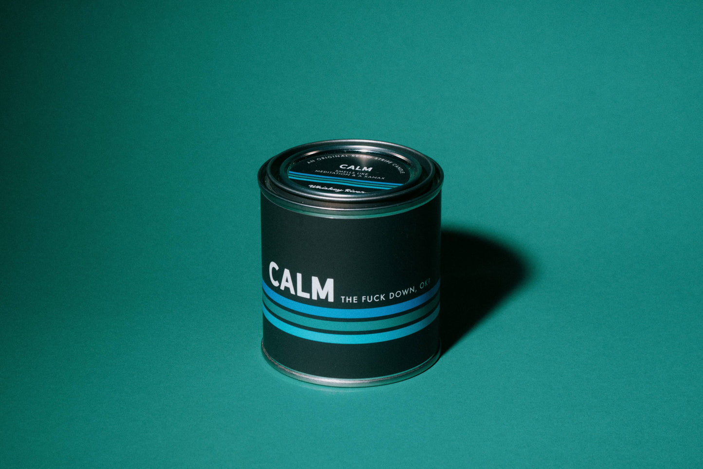 Calm Retro Stripe | Funny Candle