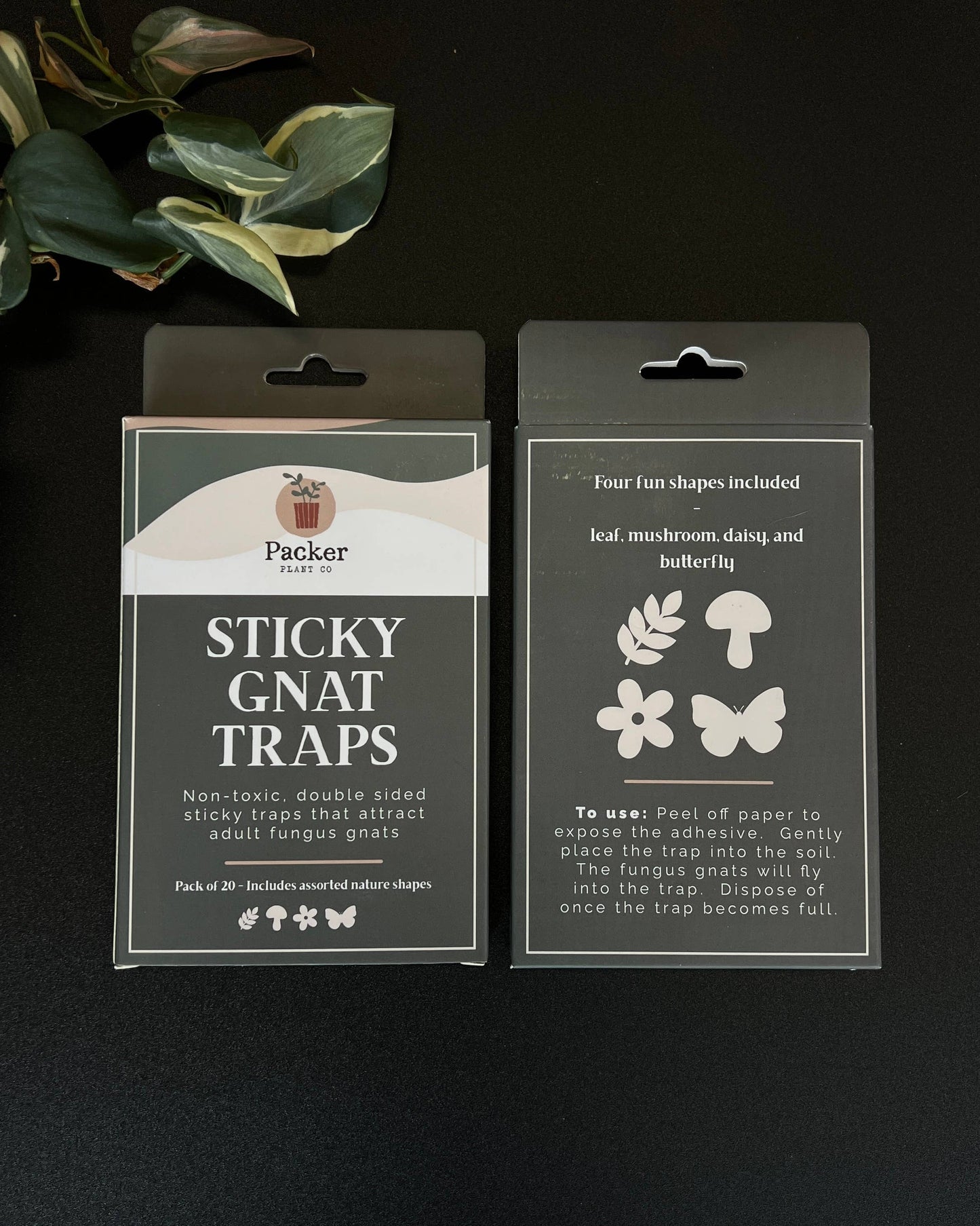 Sticky Gnat Traps (20 ct) | Nature Shapes | Plant Care