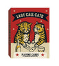 Last Call Cats Playing Cards