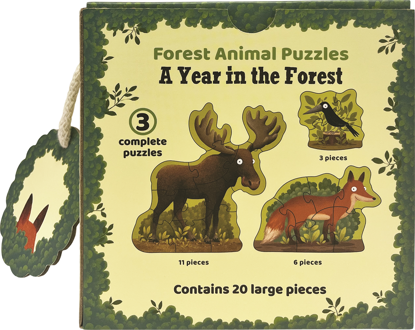 A Year in the Forest Puzzles, Forest Animals