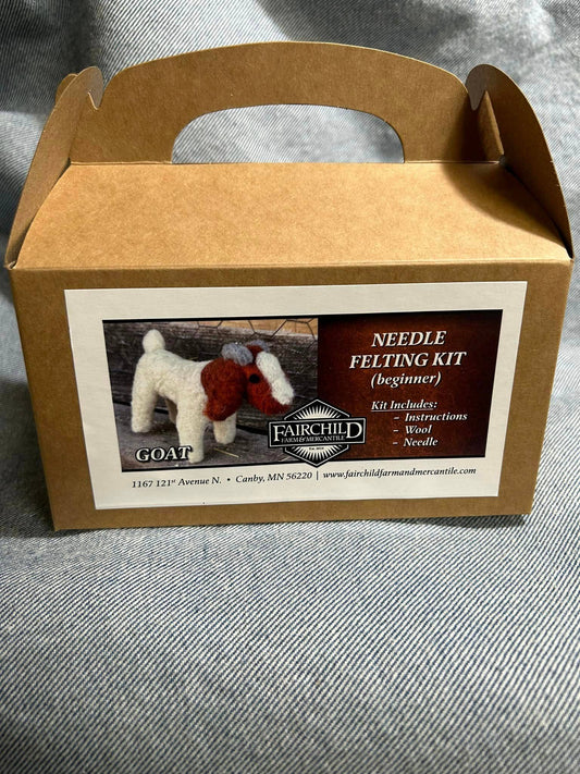 Boer Goat Needle Felting Kit