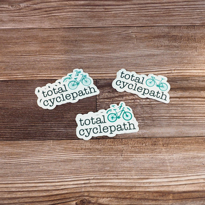 Total Cyclepath Biking Sticker