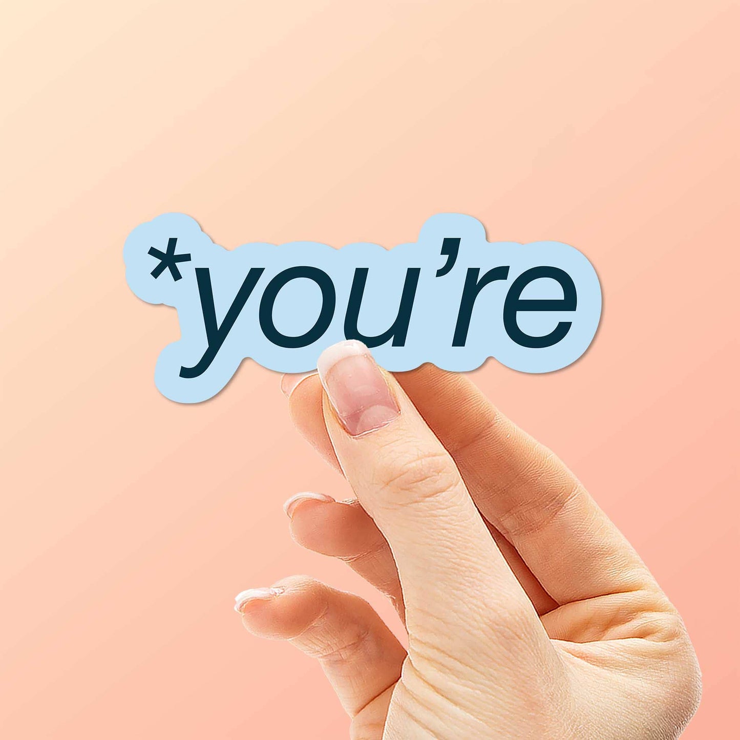 You're Sticker for Hydroflask - Funny Grammar Decals