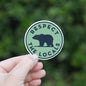 Bear, Respect The Locals - Vinyl Sticker