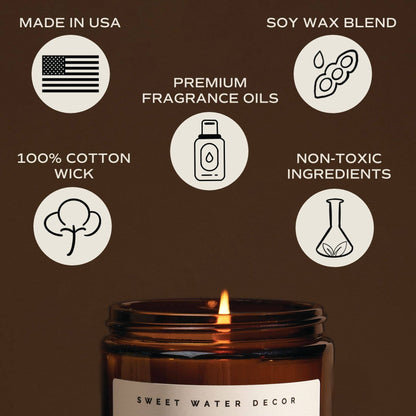 Cozy Season 9 oz Soy Candle - Fall Home Decor & Gifts