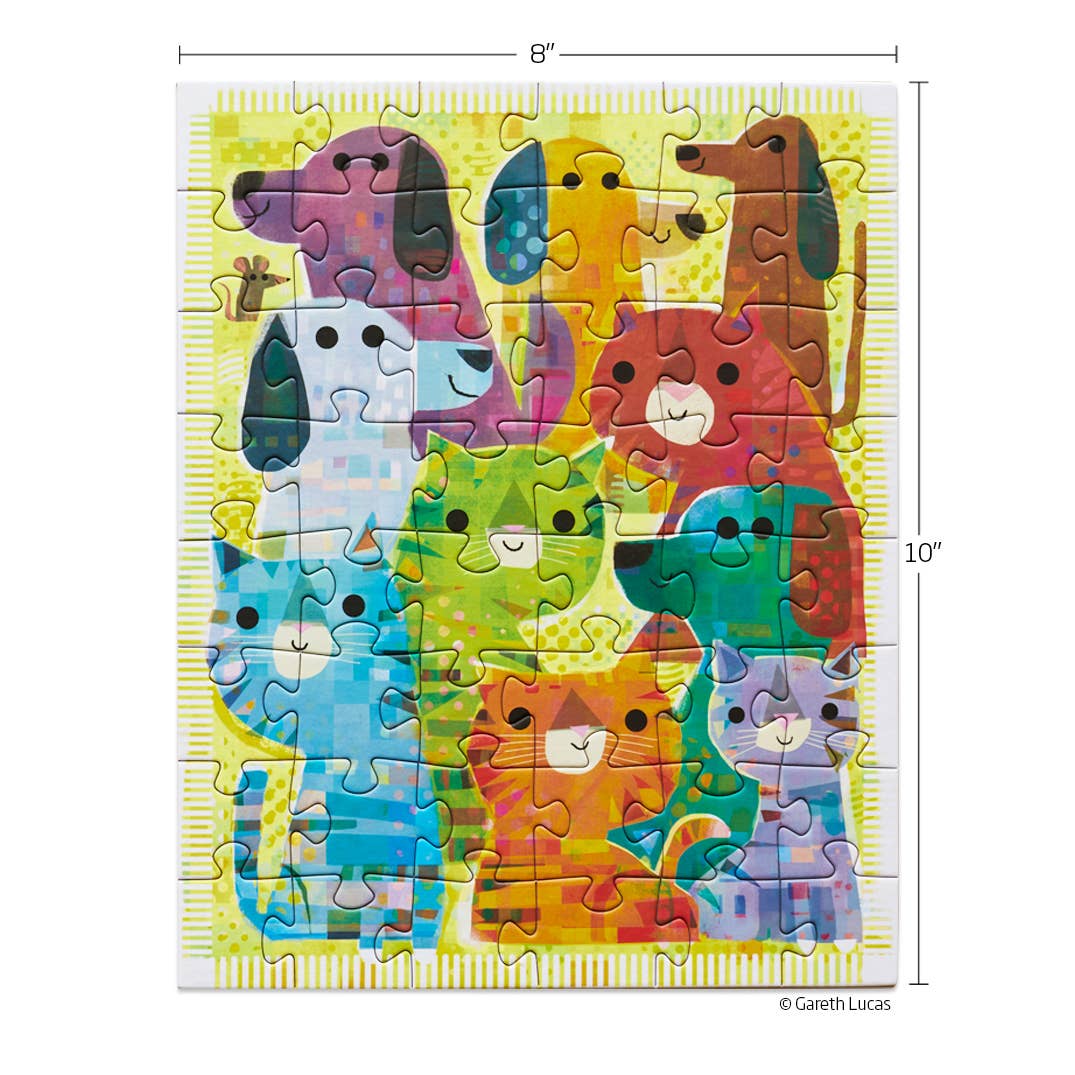 Tats And Dods | 48 Piece Kids Puzzle Snax