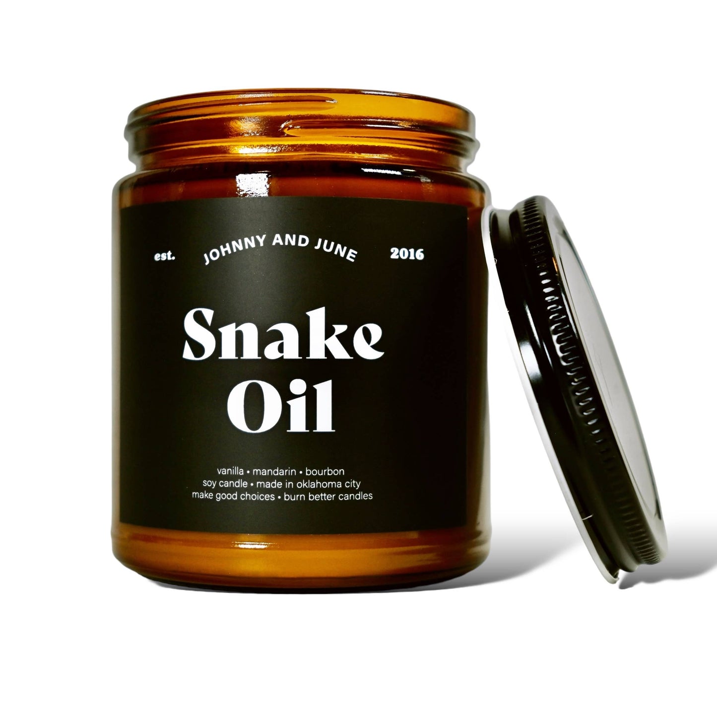 Snake Oil 8oz Soy Candle