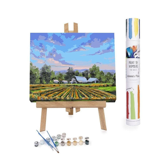 Farm on Glenn Bridge - Paint by Numbers - Mens Gifts