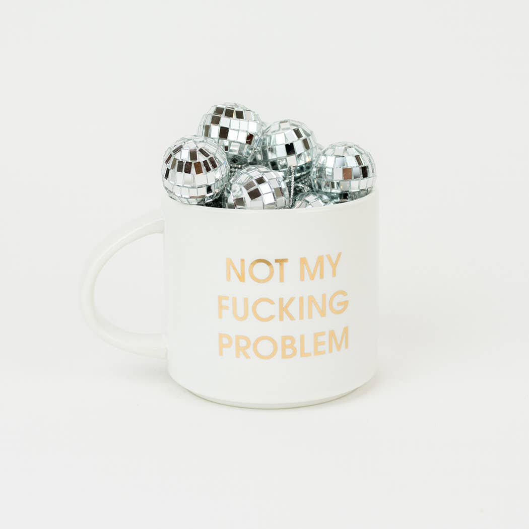 Not My Fucking Problem Jumbo Stackable Mug