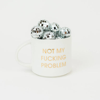 Not My Fucking Problem Jumbo Stackable Mug