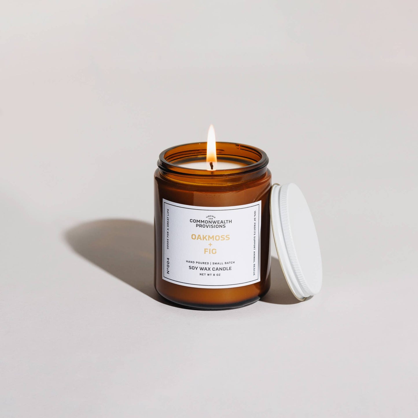 Soy Candle - Oakmoss + Fig