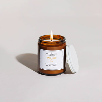 Soy Candle - Oakmoss + Fig