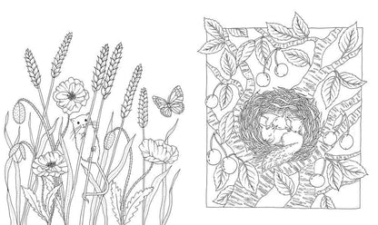 Flora Coloring Book