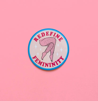 Redefine Femininity Sticker