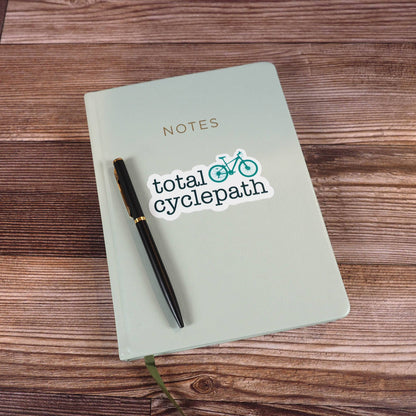 Total Cyclepath Biking Sticker