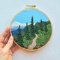 "Happy Trails" Landscape Embroidery Kit