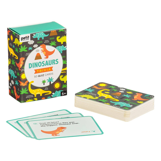 Dinosaurs Trivia Quiz Cards