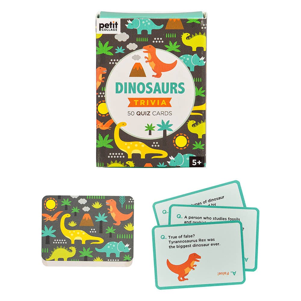 Dinosaurs Trivia Quiz Cards