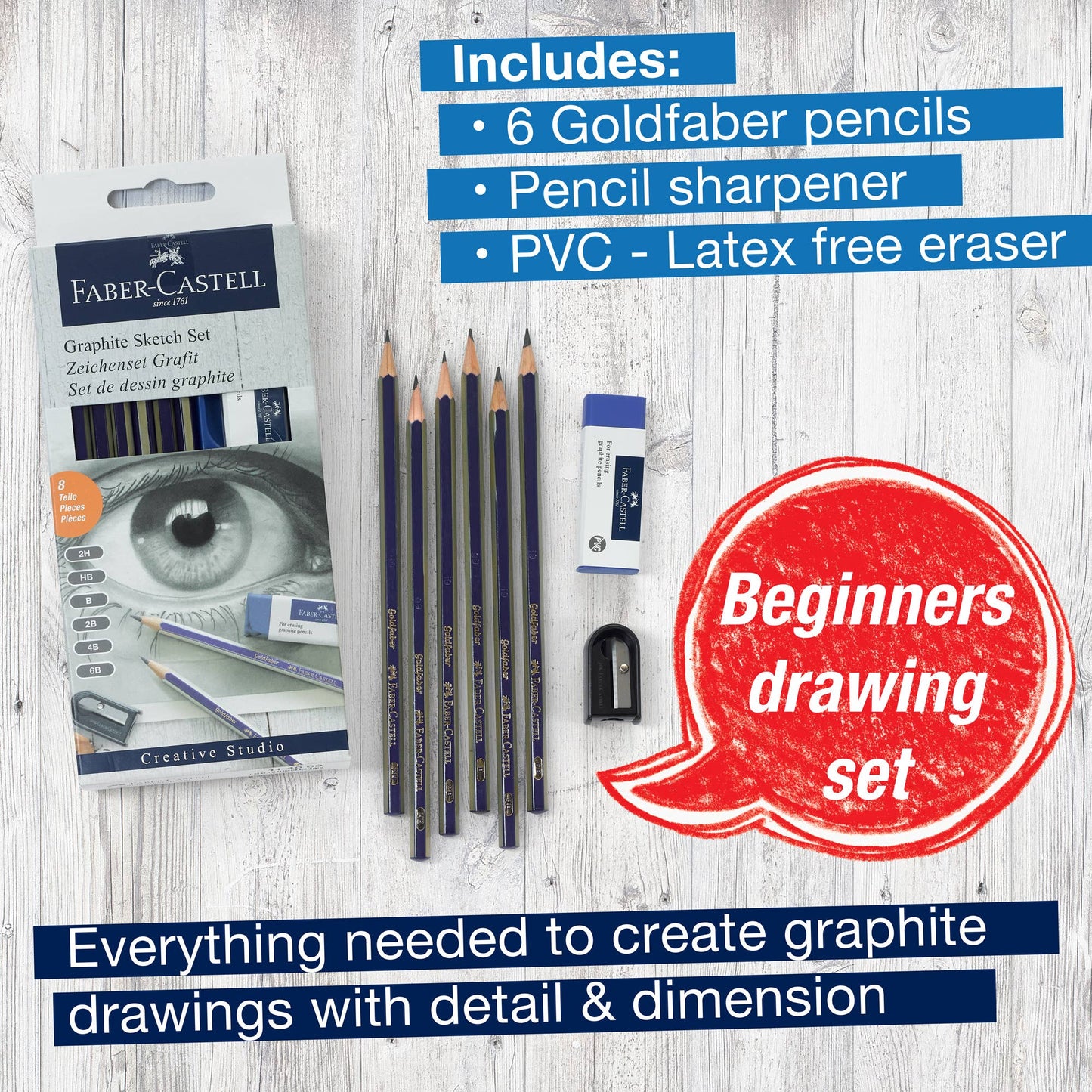 Graphite Sketch Set for Students and Beginning Artists