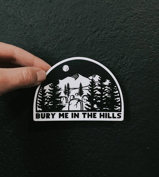 Bury me // sticker