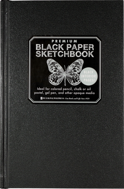 Premium Black Paper Sketchbook