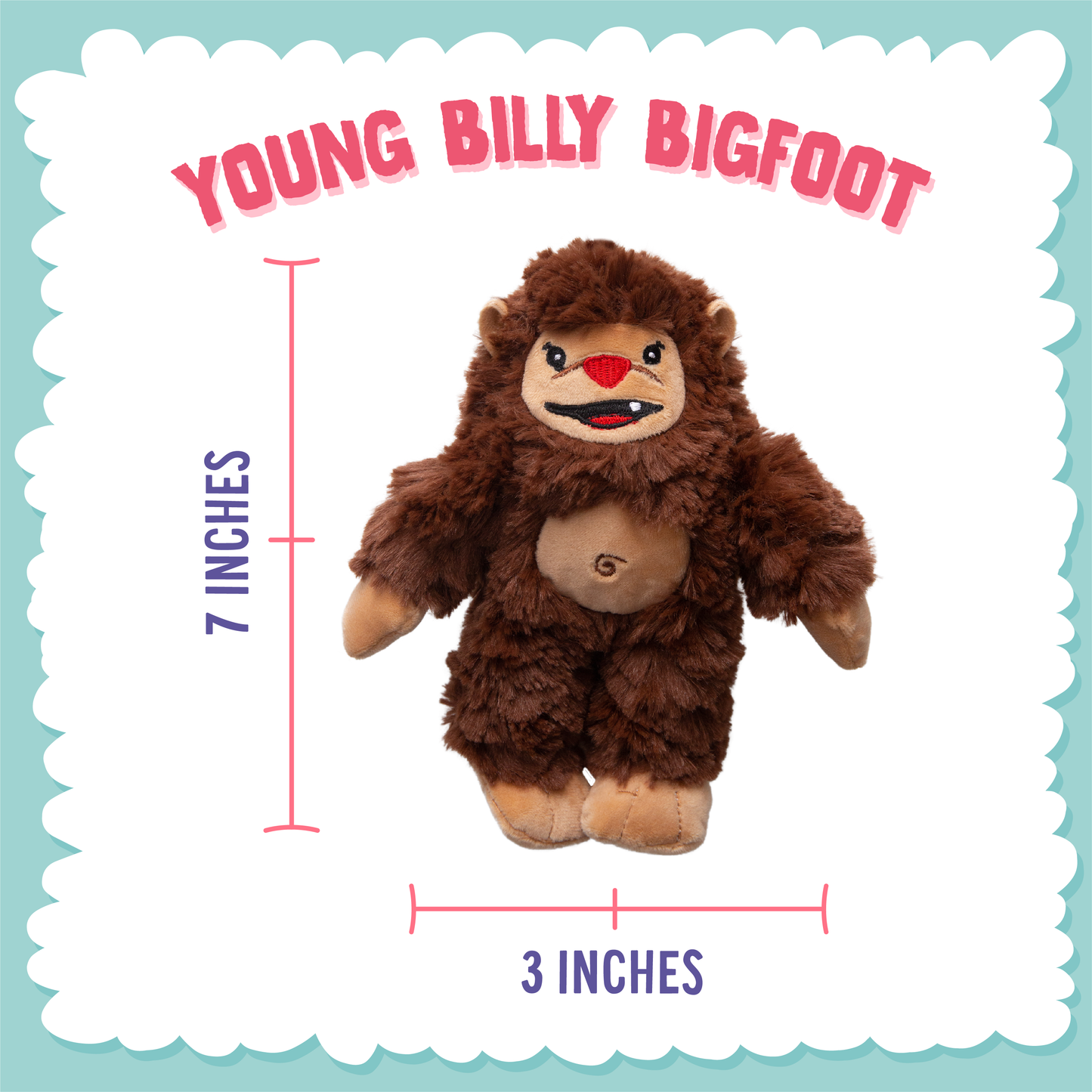 SnugArooz Young Billy Plush Dog Toy 7"