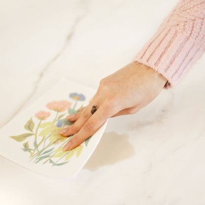 Springtime Blooms Do-It-All Dishcloths