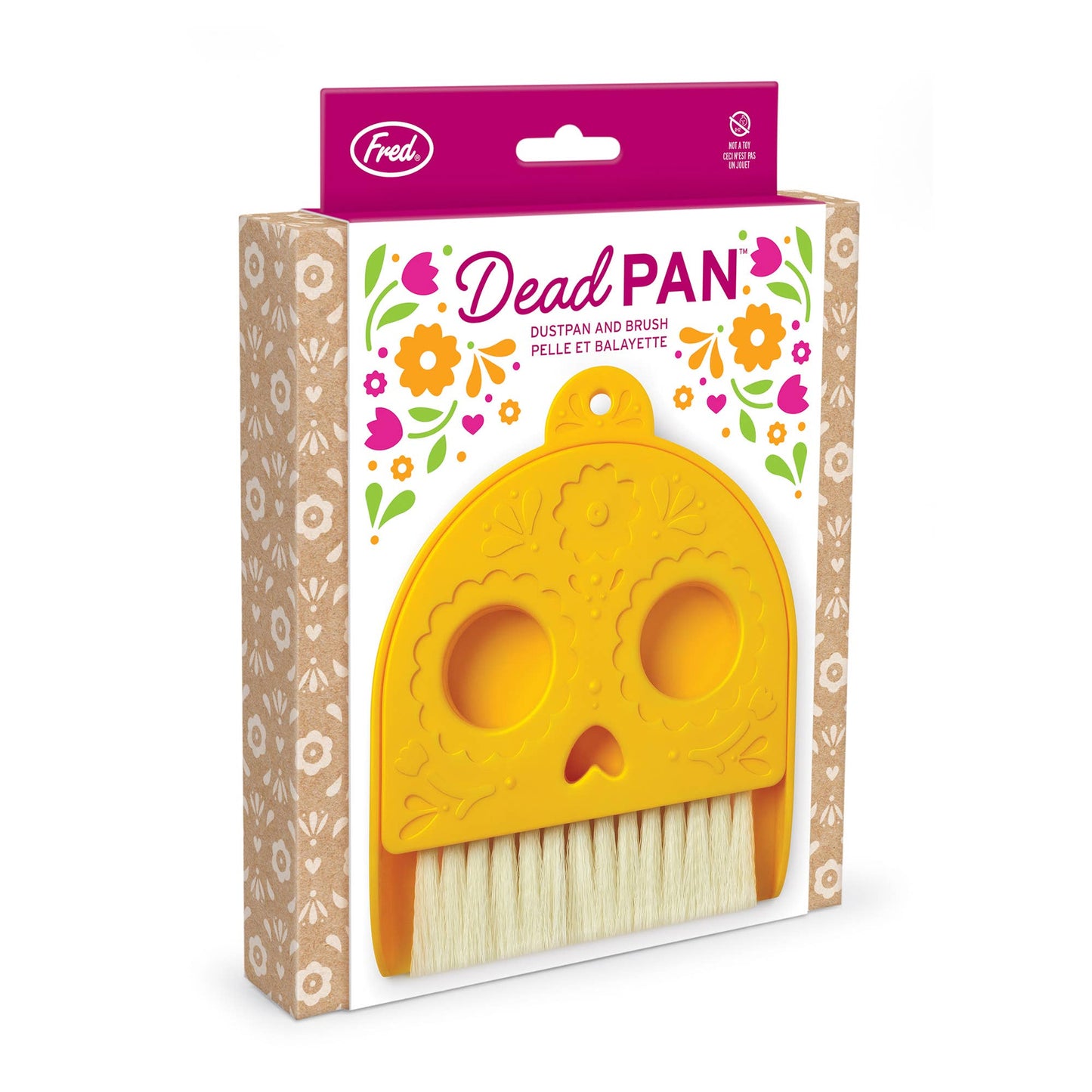 Deadpan - Dustpan and Brush Set - Sugar Skull