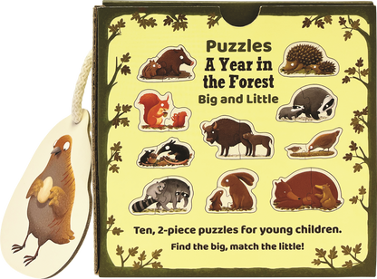 A Year in the Forest Puzzles, Big and Little