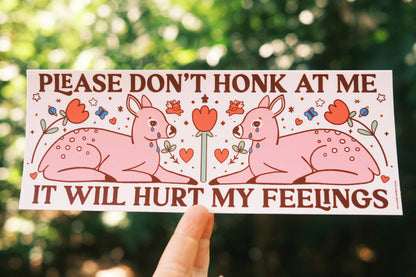 Hurt My Feelings Bumper Sticker | Christmas Advent Calendar Stocking Stuffers