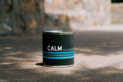 Calm Retro Stripe | Funny Candle