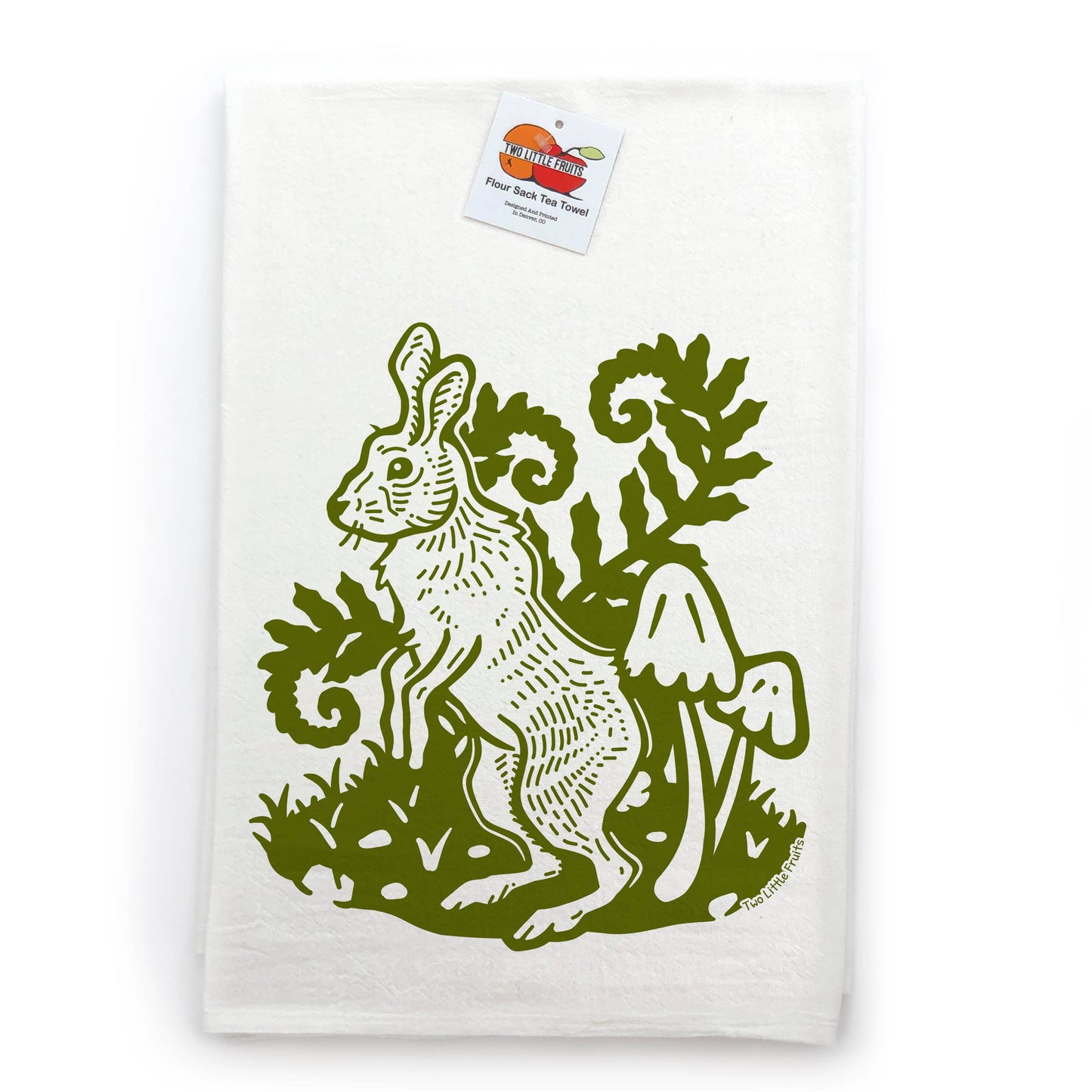 Rabbit Cotton Tea Towel