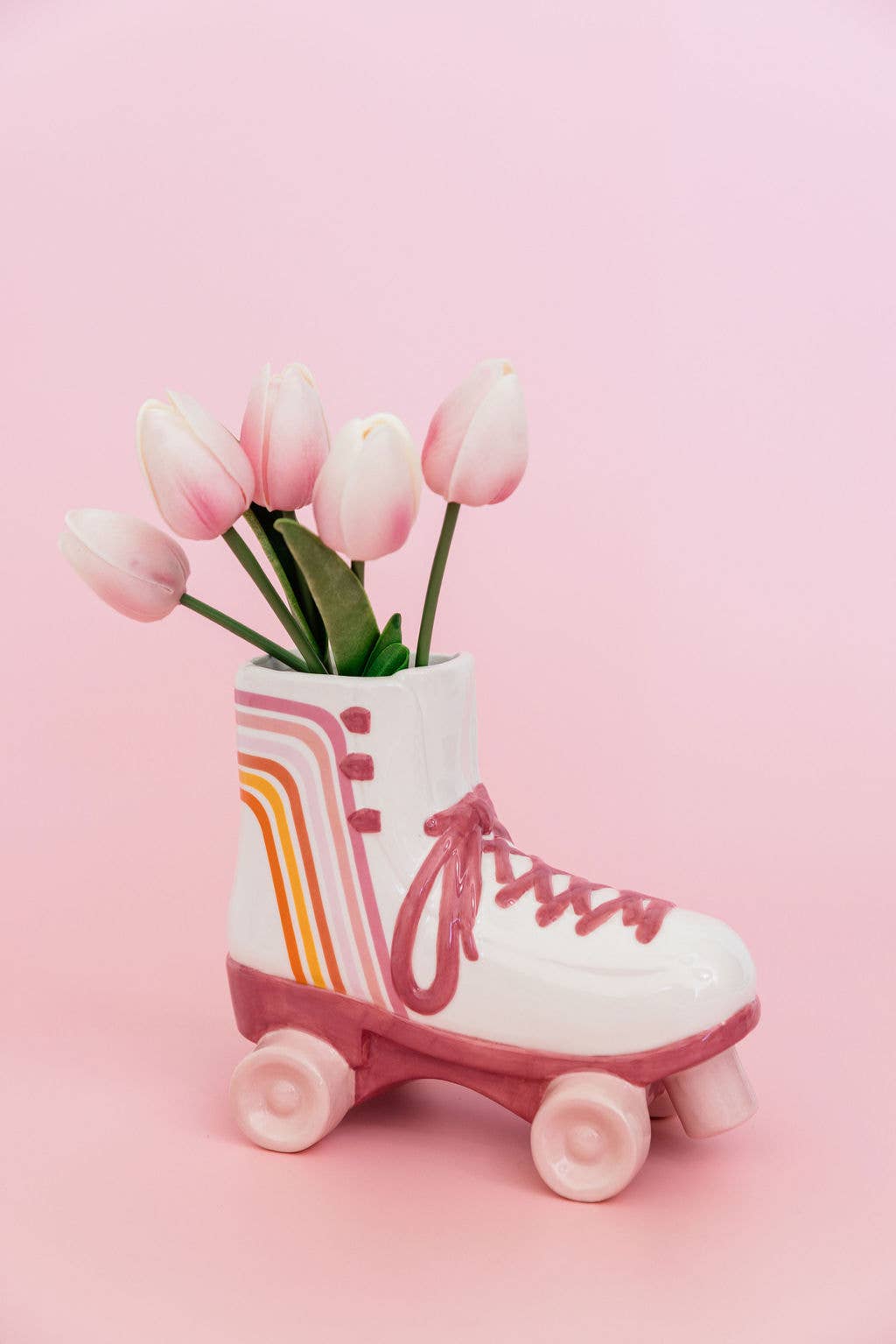 Vase, Roller Skate