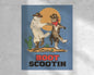 Boot Scootin Kitties Poster