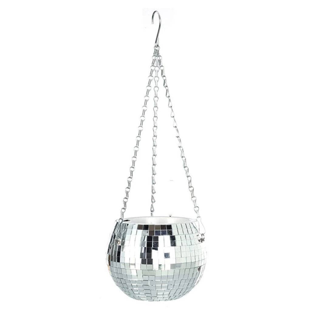 Disco Ball Planter