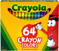 64 Count Crayola Crayons with Sharpener