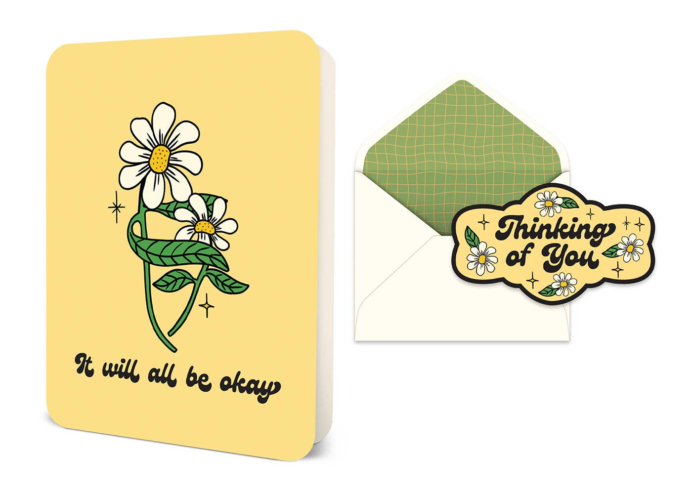 It Will All Be Okay Deluxe Greeting Card