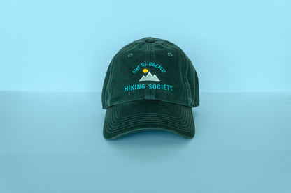 Hiking Embroidered Dad Cap - The Out of Breath Hiking Societ