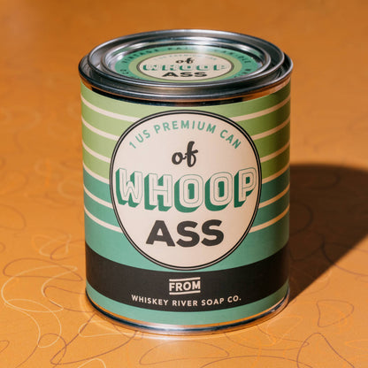 Whoop Ass Vintage Paint Can·dle | Funny Candle