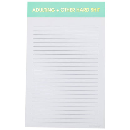 Adulting + Other Hard Shit Notepad